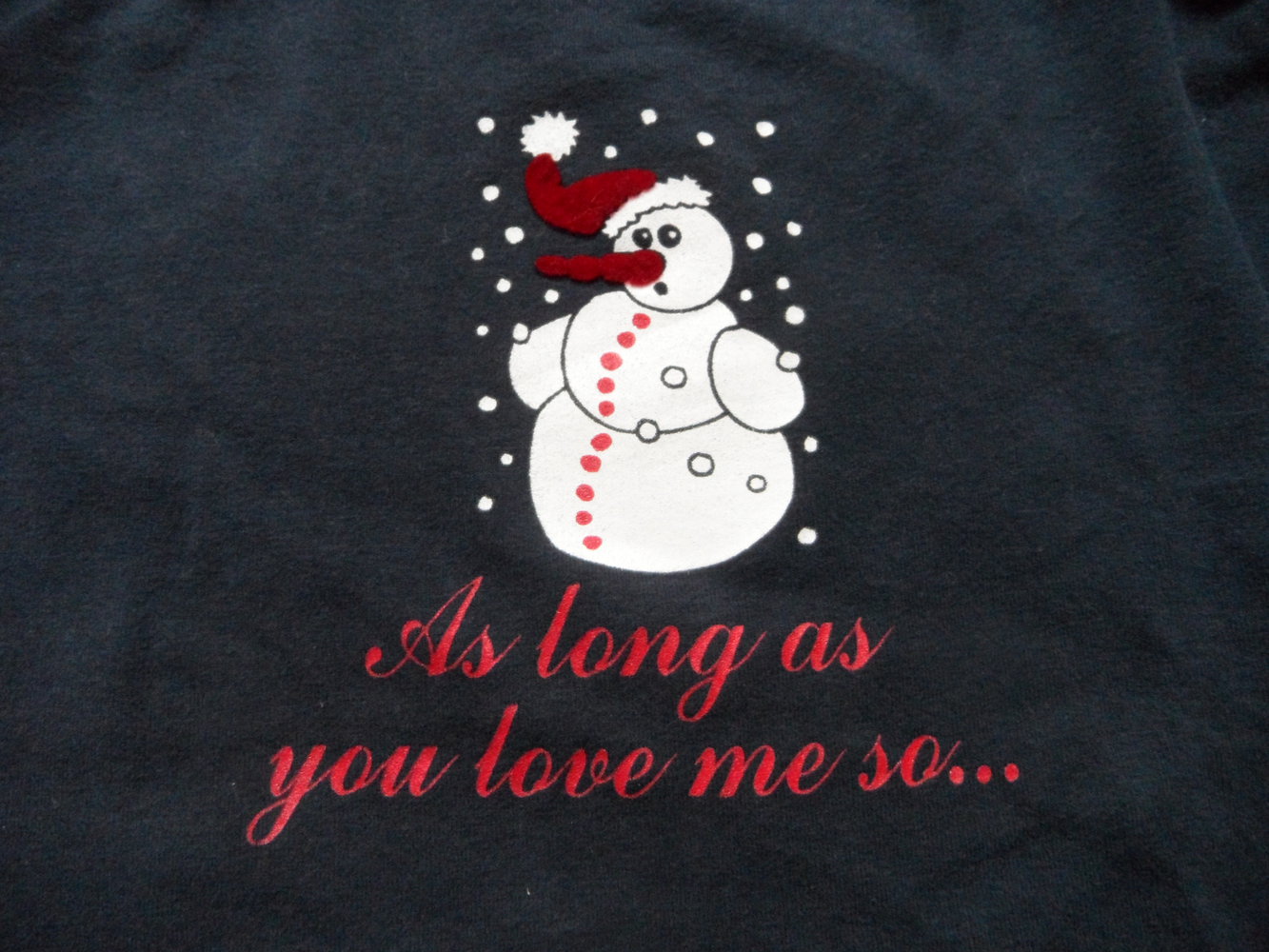 Review Langarmshirt Schneemann