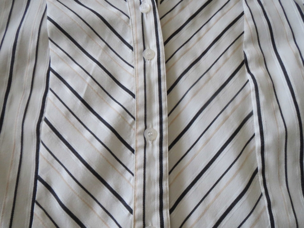 Bluse, Gr.42/M, Langarm, gestreift