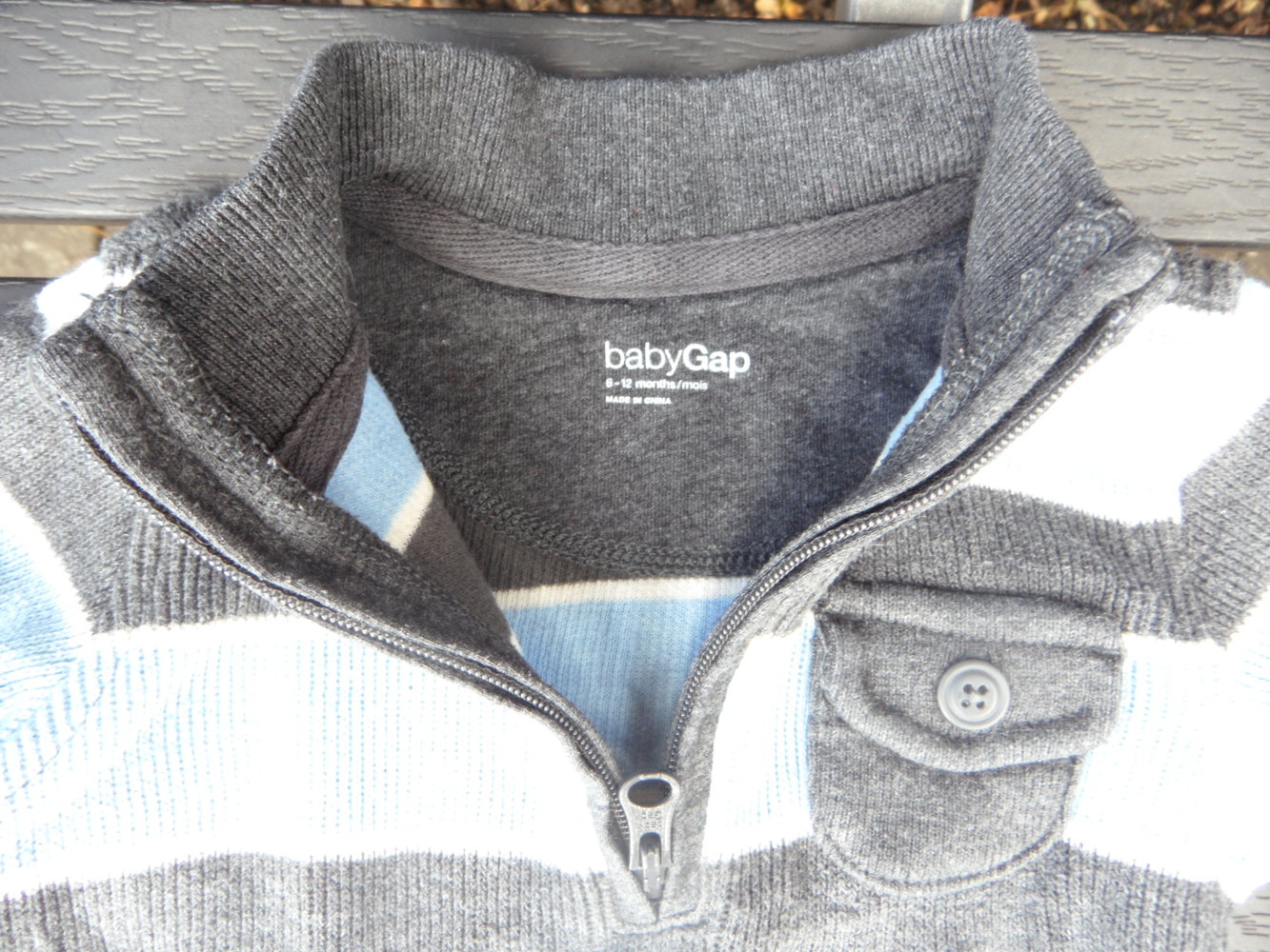 süßer Baby Gap Strickpulli Gr. 6-12 Monate