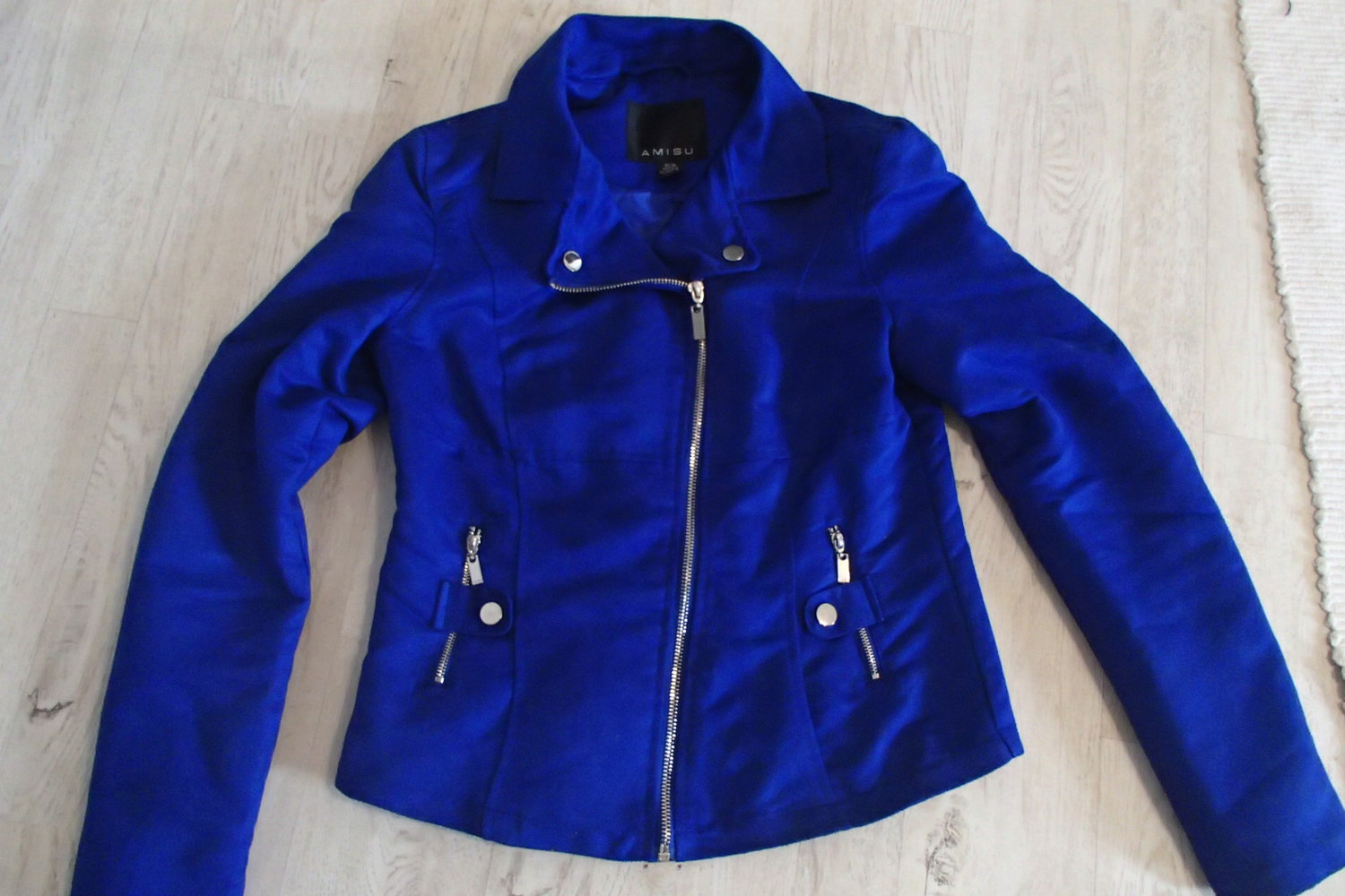 Königsblaue Blazer Jacke