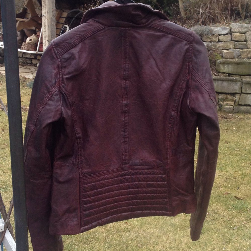 Lederjacke - Bikerjacke - neu - Esprit - edc