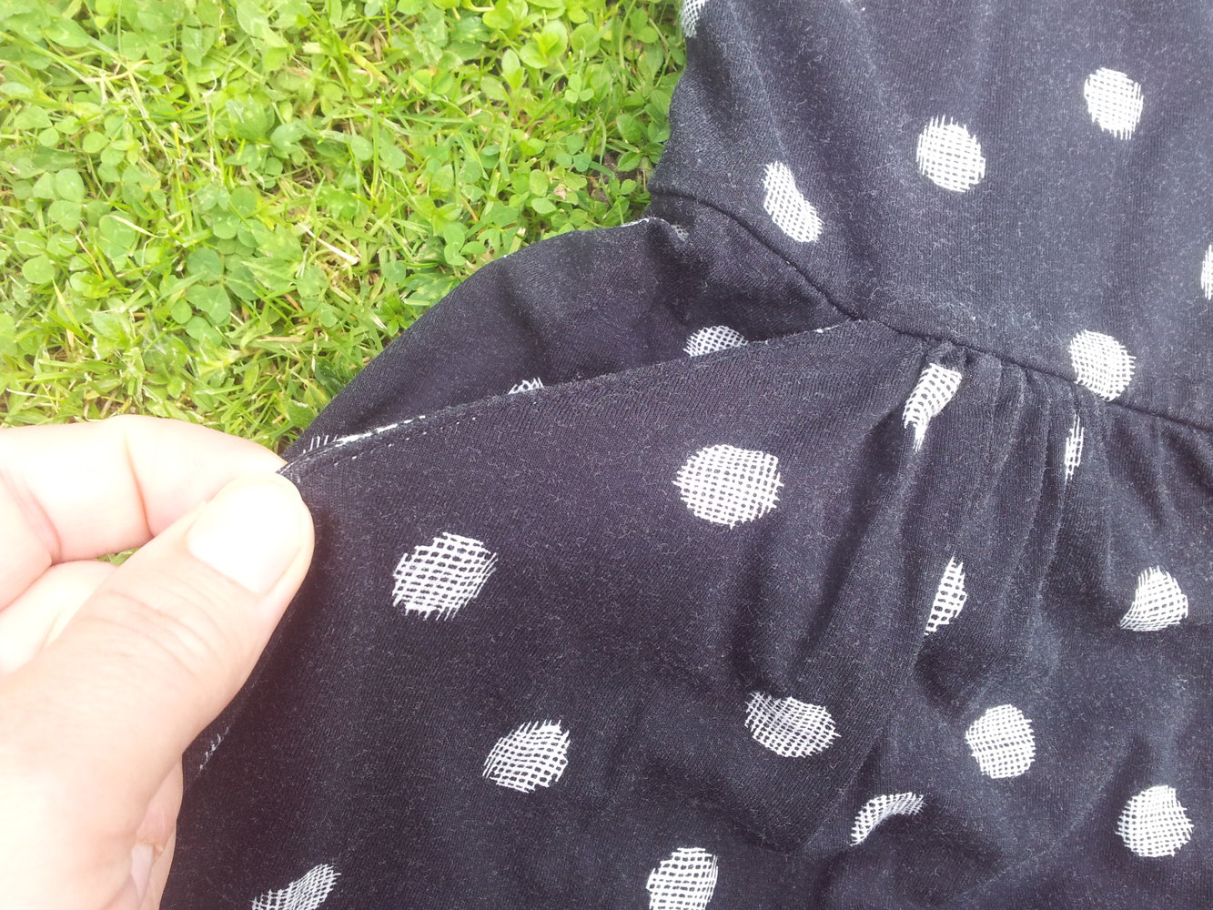  Minikleid Cynthia Rowley schwarz weiße Punkte Gr. 36 S