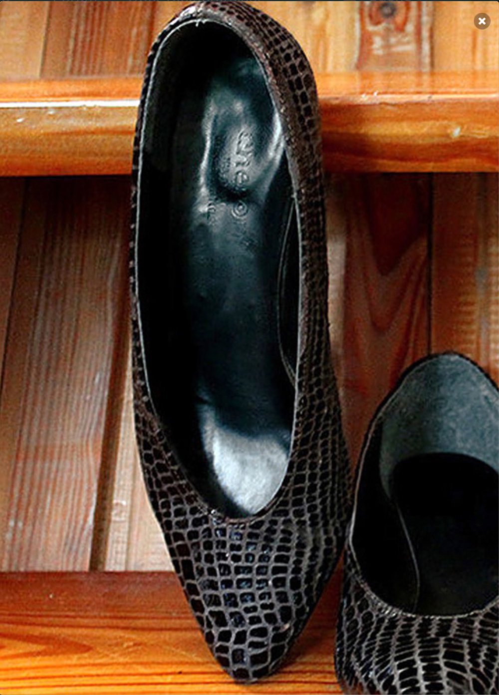 Pumps 38, braun , Cheron, Leder, Blogger, Vintage