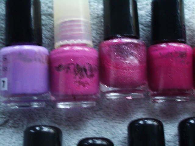 20 x Nagellack Mini verschiedene Farben