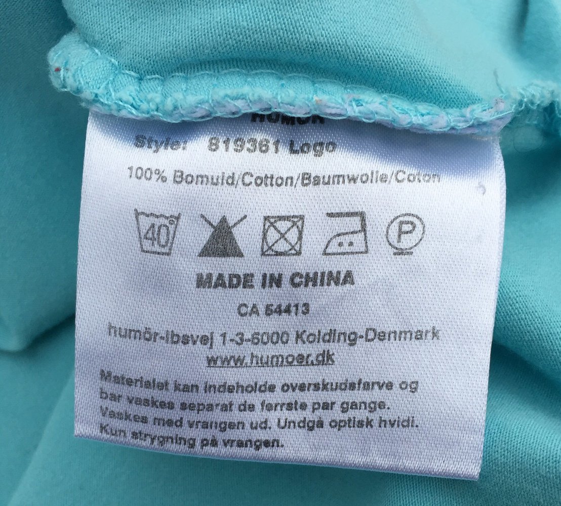 HUMÖR T-Shirt hellblau türkis Gr. XL