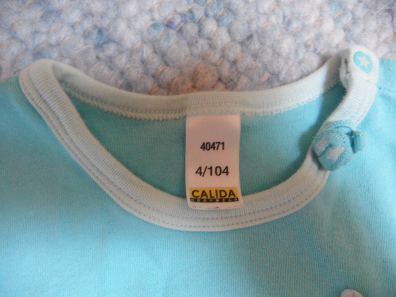 Calida Pyjama Zweiteiler Schlafanzug Gr. 104 Sternchen