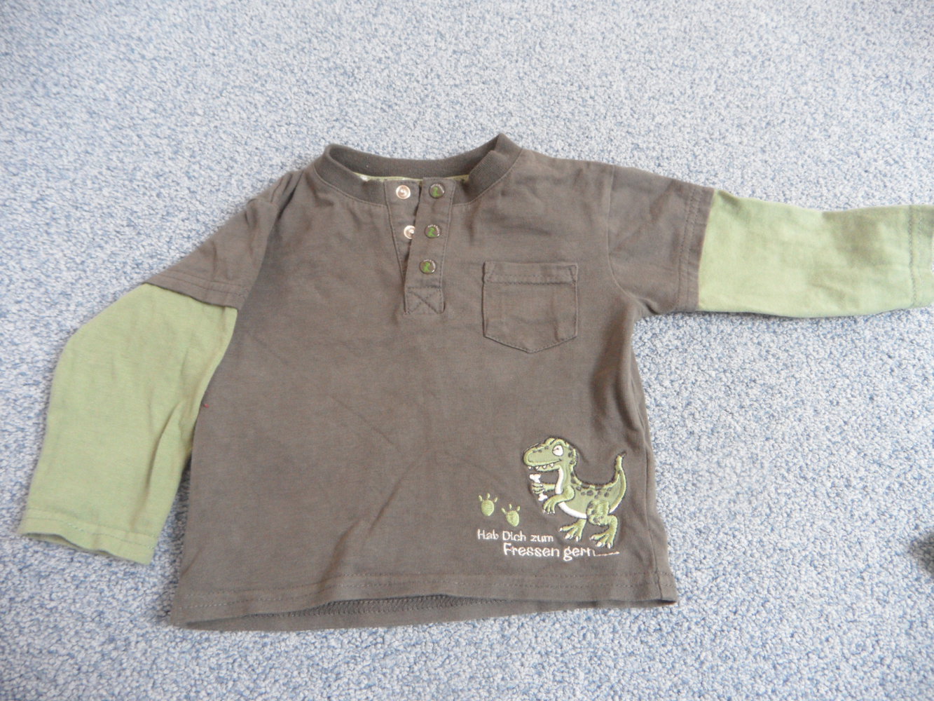 Salt and Pepper Dinosaurier Langarmshirt