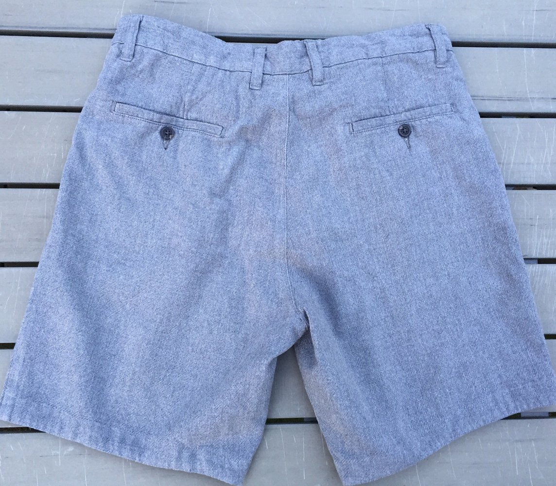 NEU: H&M kurze Anzughose SHORTS grau Gr. 32