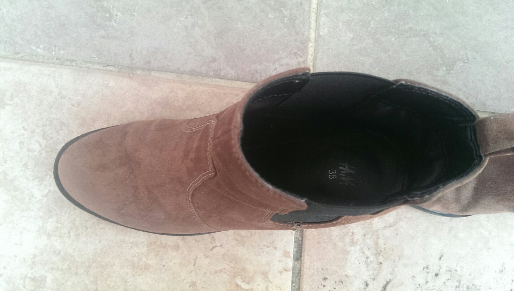 Braun-schwarze Schuhe von H&M