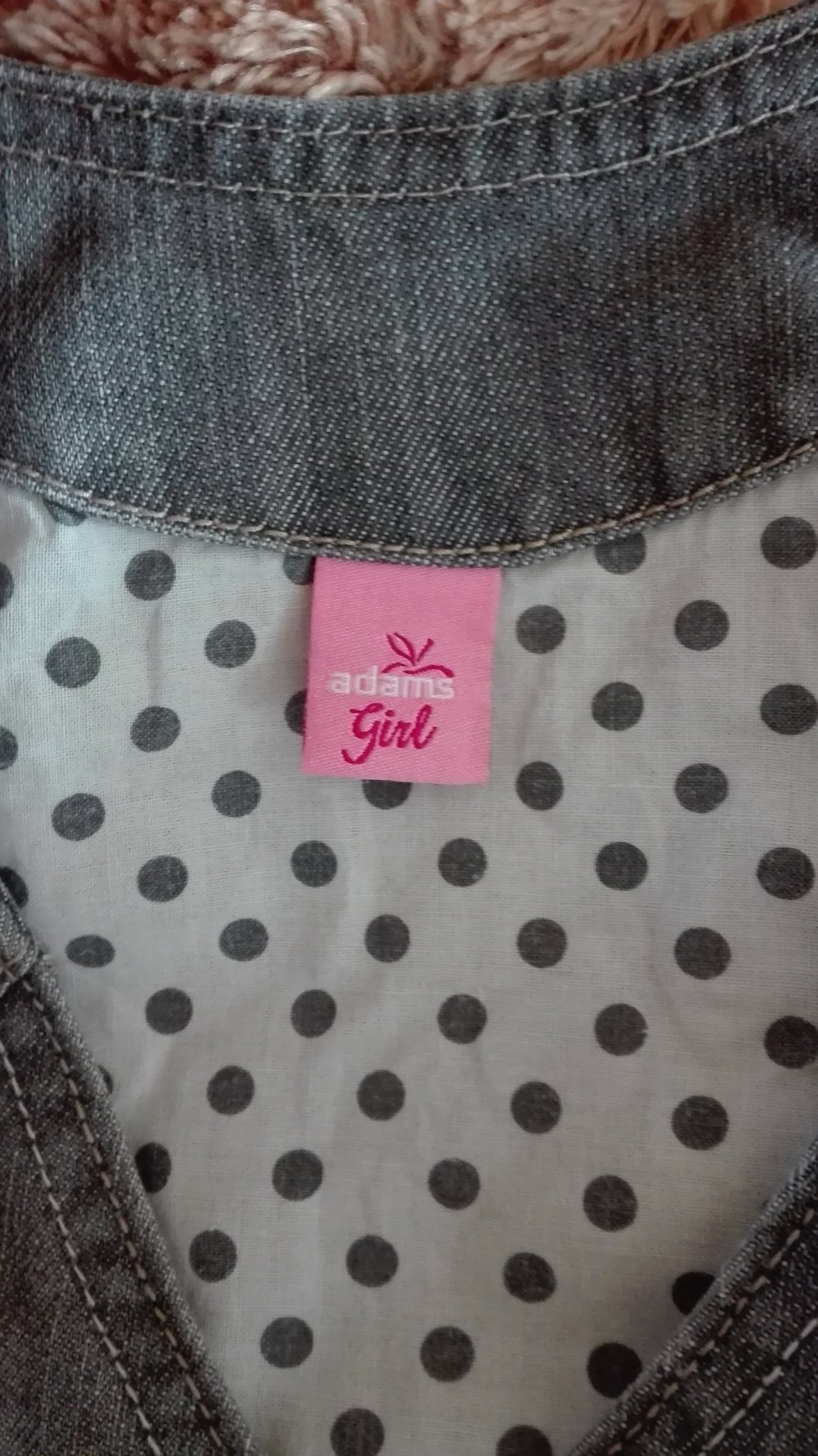 Adams Girl - graue Jeansweste 7 years