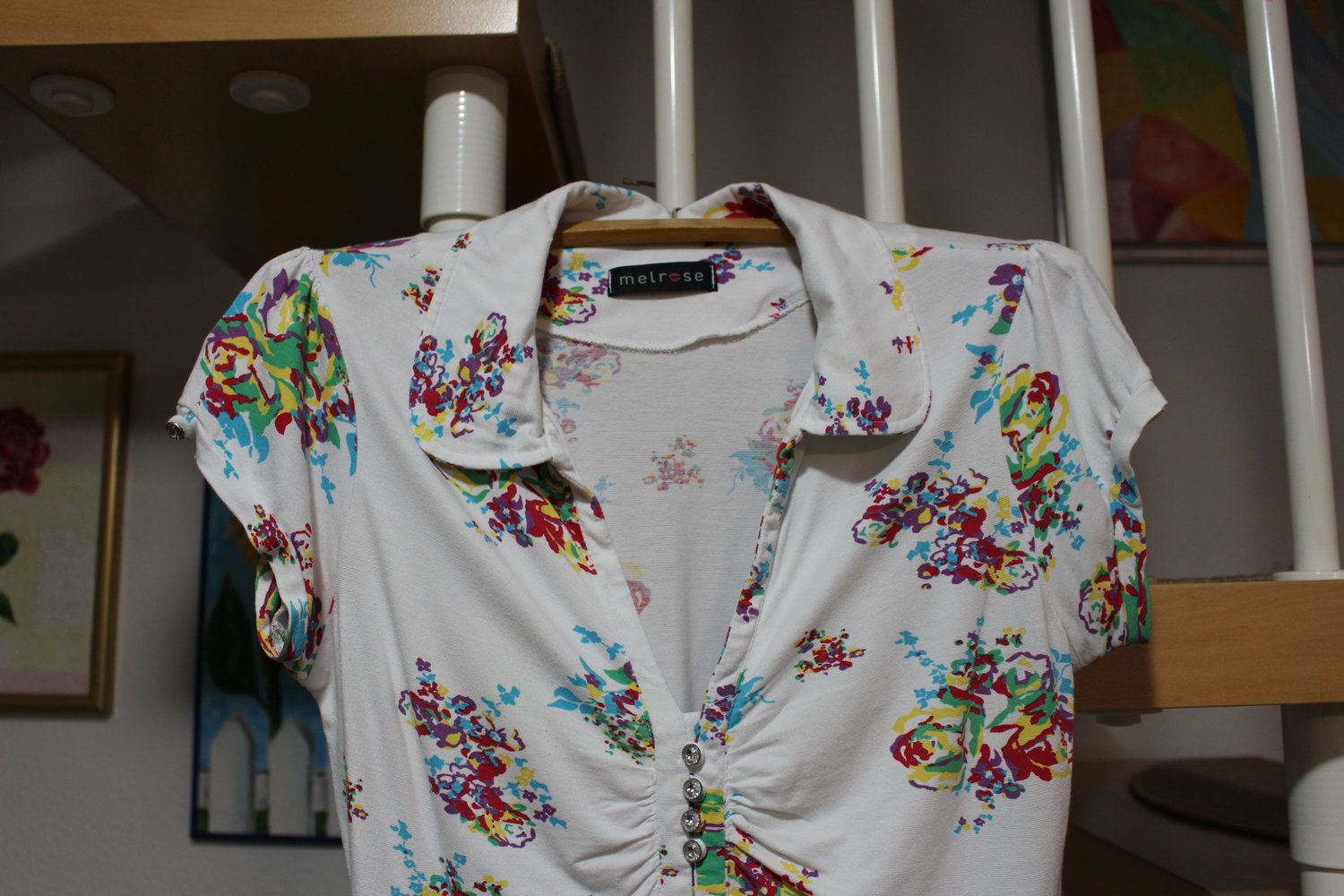 357. Schöne Bluse von Melrose, Gr. 40