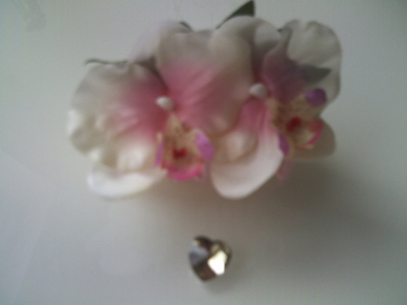 Orchidee Haarklammer