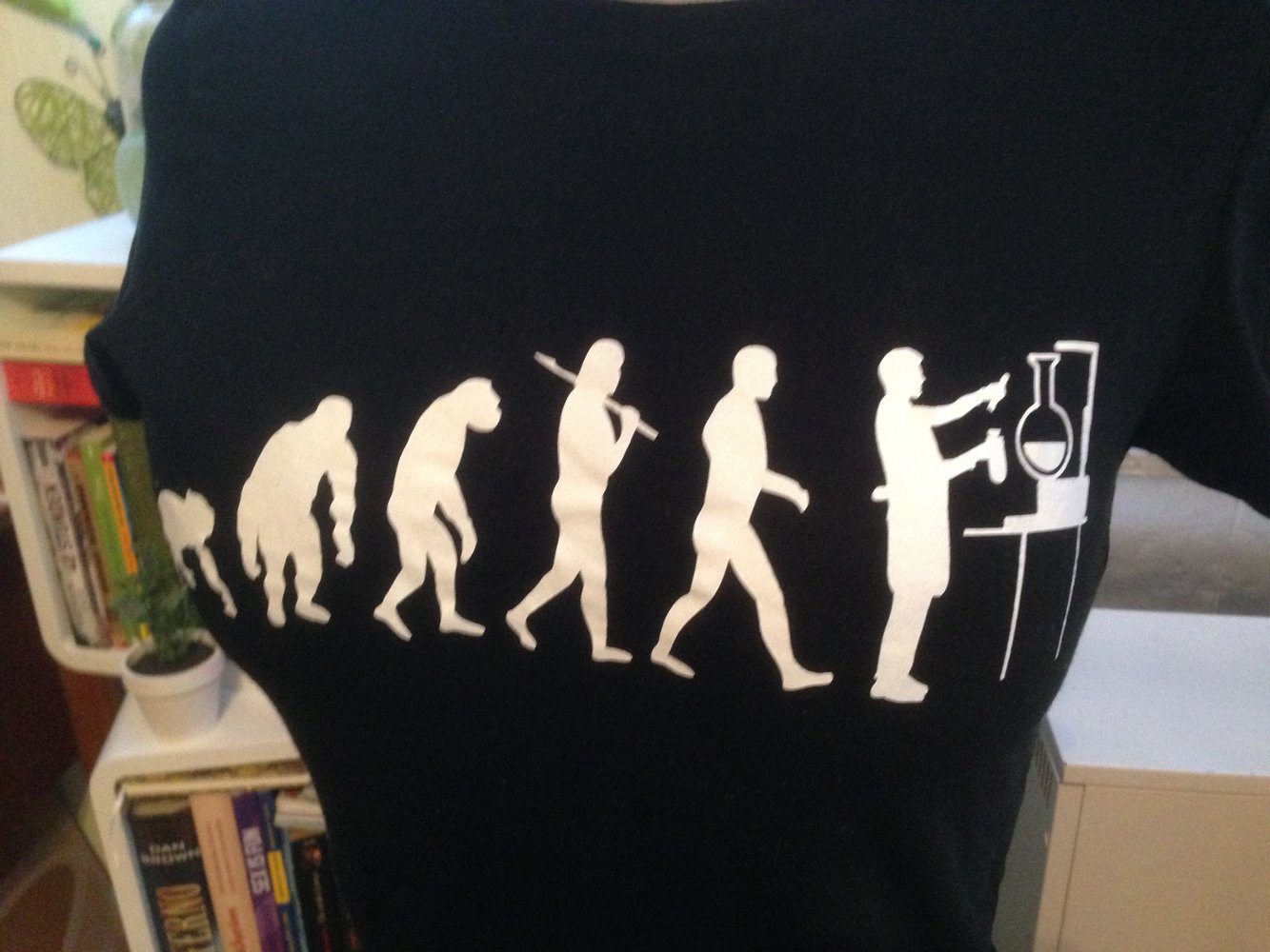 Evolutions-T-Shirt Chemiker / Labor