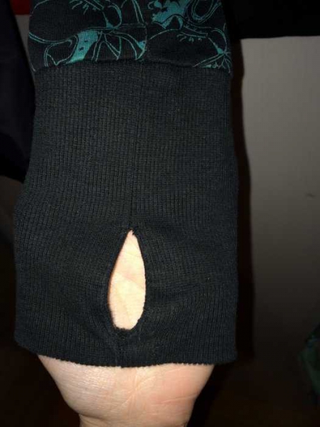 schwarz türkise Jacke / dateless