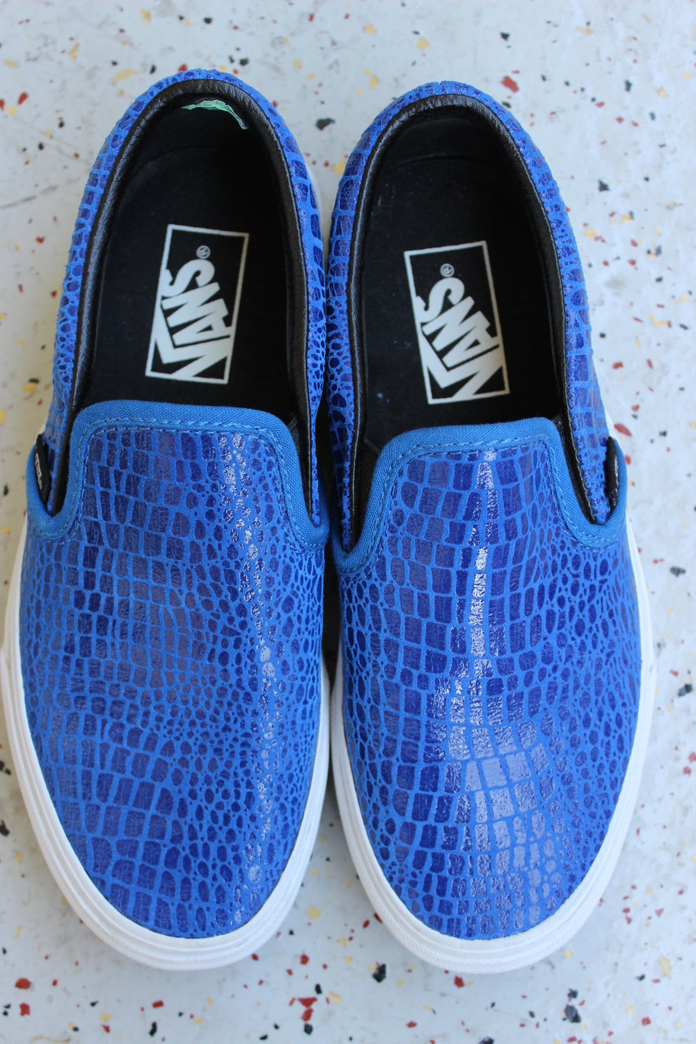 NEU! VANS Slip-On Sneaker Slipper low, classic blue