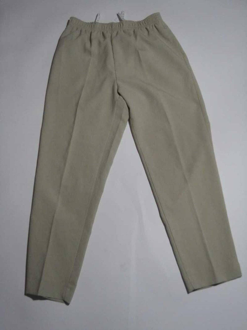 Beige Hose schlicht Basic Kurzgröße 22 Gr. 42/44 Gr. 42