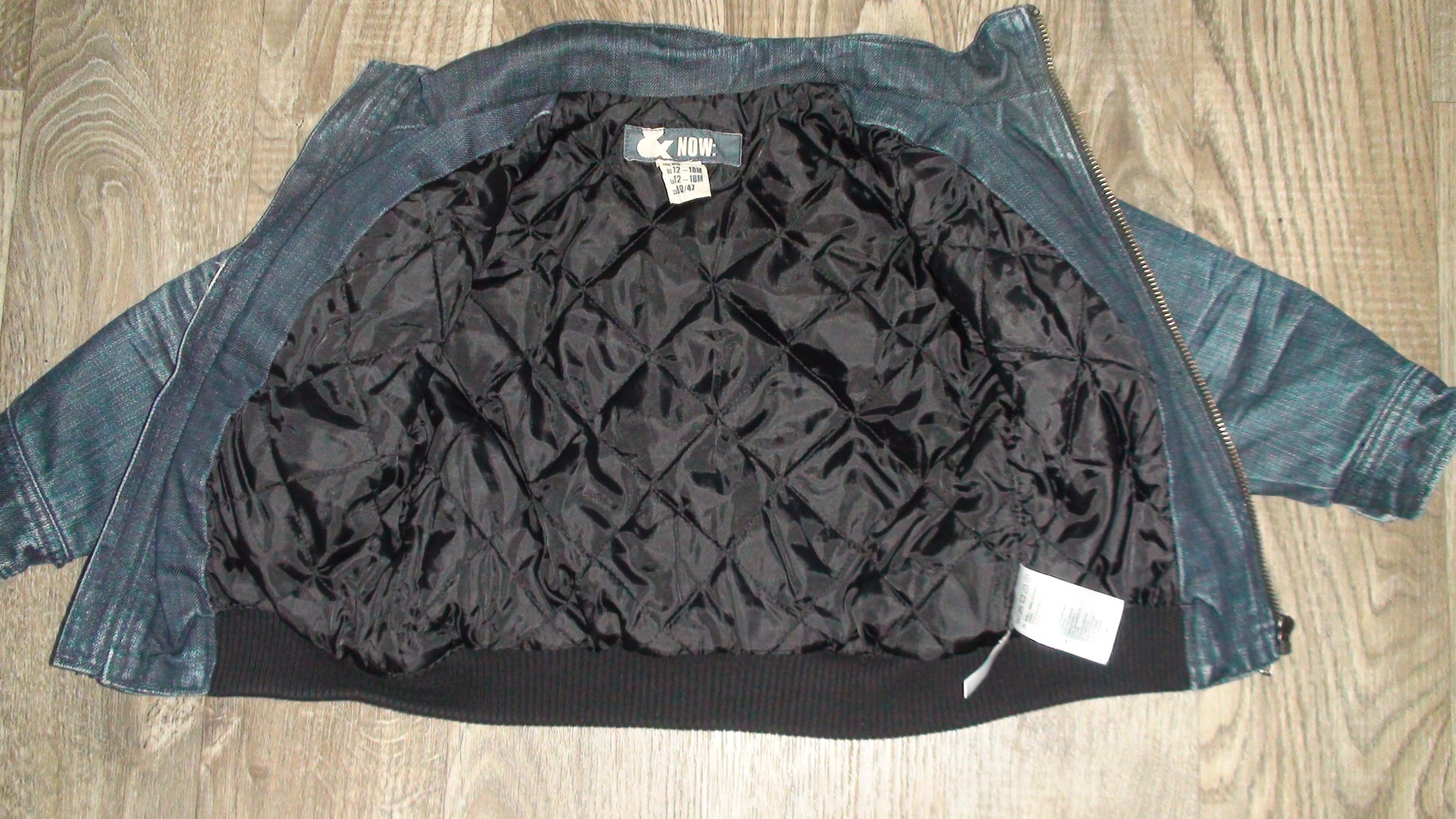 H&M Baby warme Jeans Jacke Gr.86