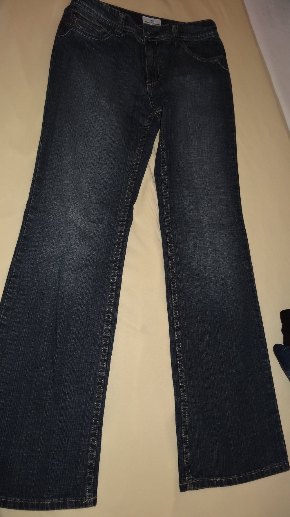blaue Straight Jeans von Tom Tailor