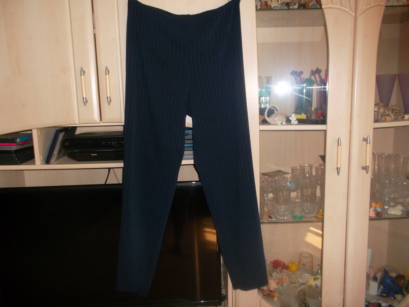 dunkelblauer hosenanzug,neu,gr. 42