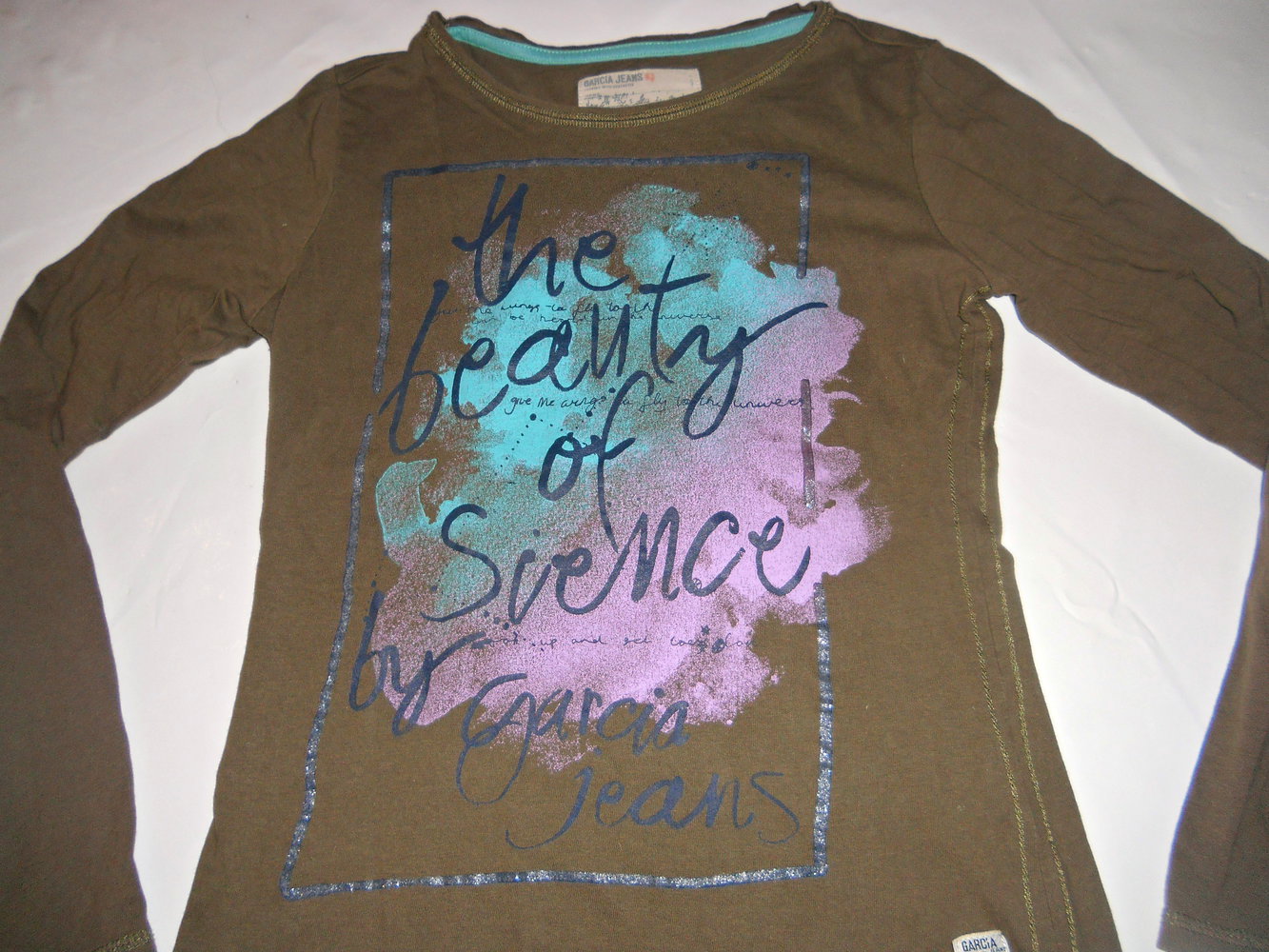 Garcia- tolles Langarmshirt Gr.12 ca 146/152  