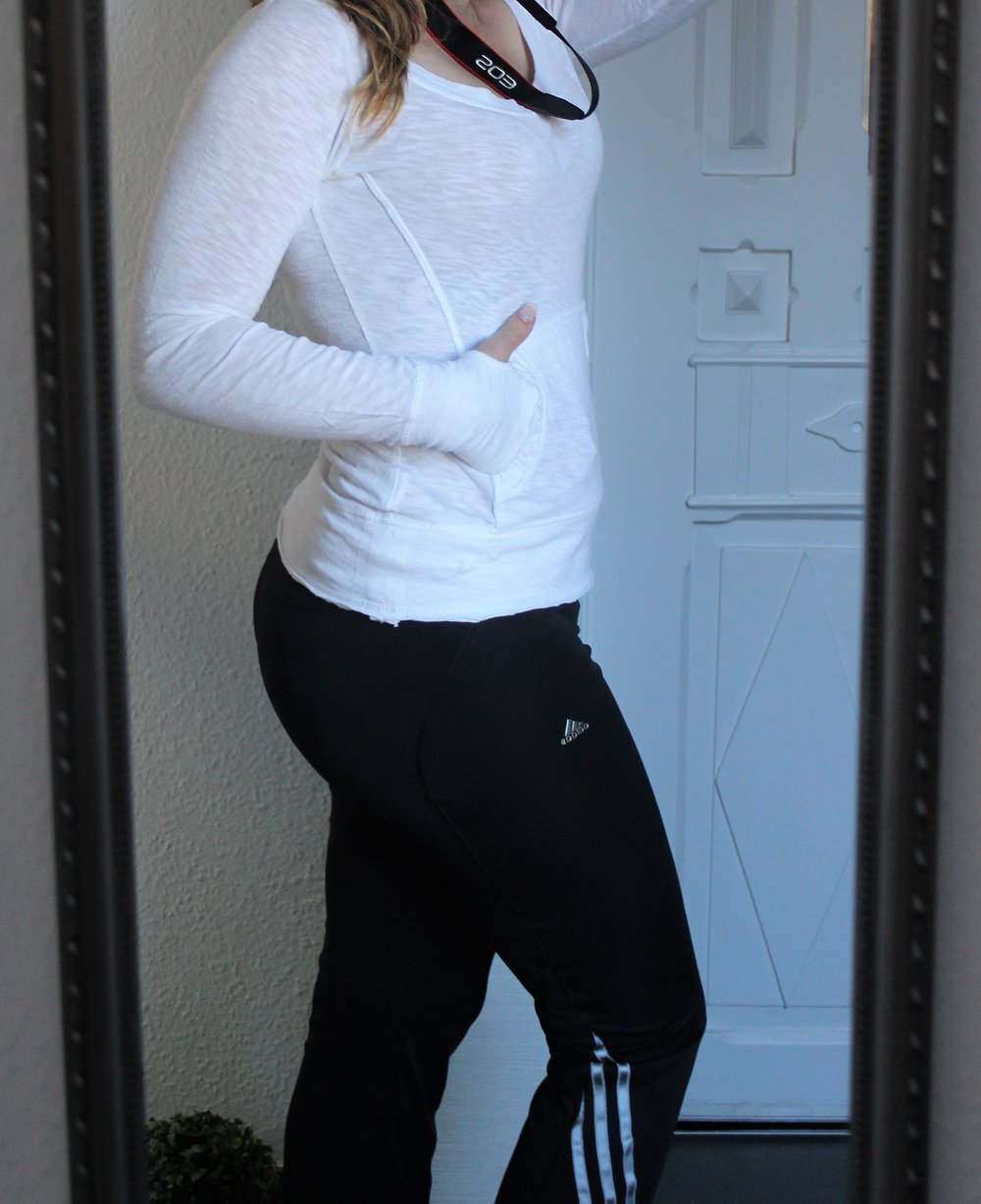 Adidas 3-Stripes Climacool Sport Hose / Fitness Pant schwarz silber XS / S