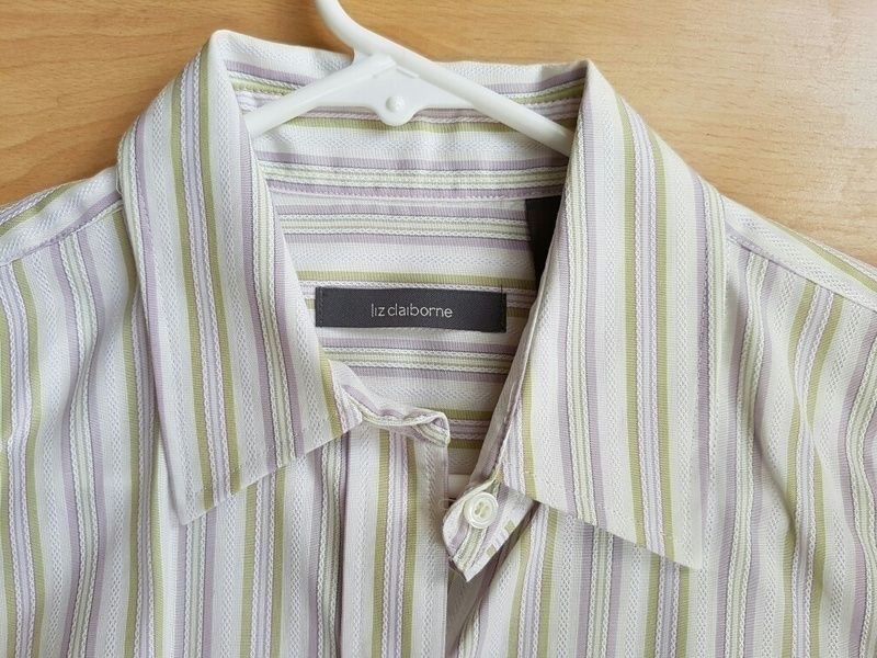 Schicke Business Bluse, Hemdbluse, leicht tailliert, Damen, Größe 38