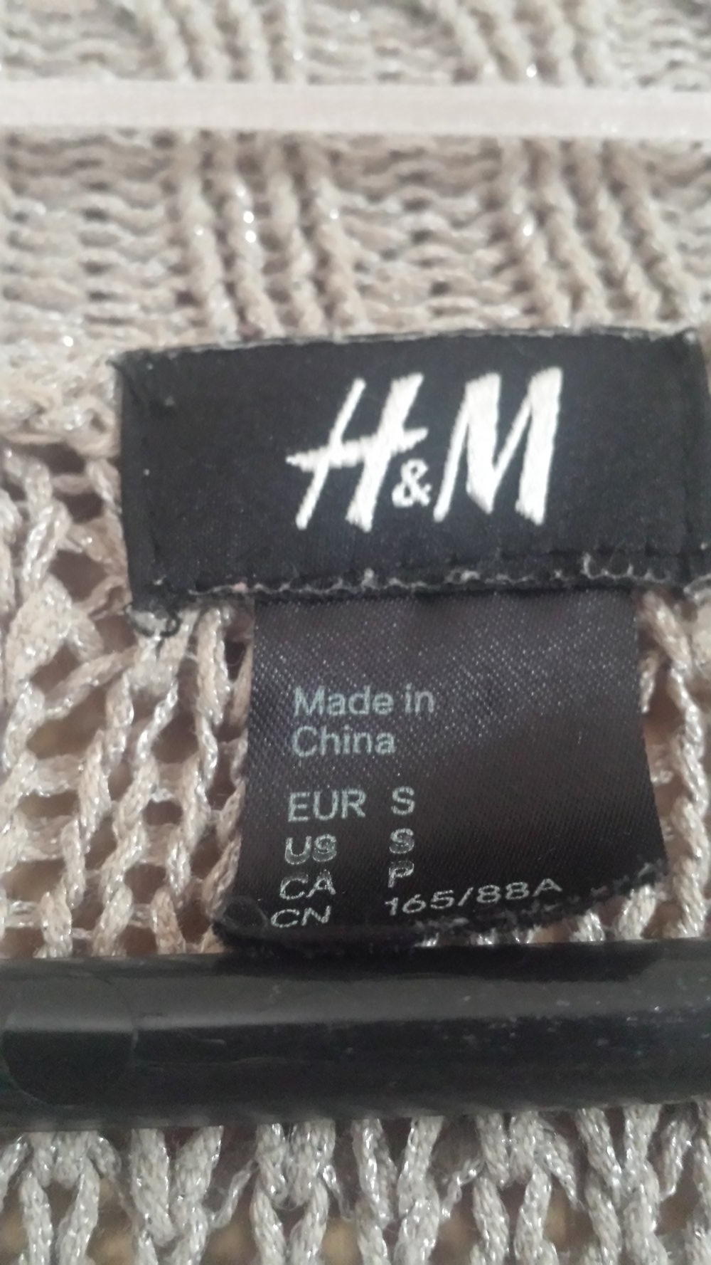 Kurzärmliger Strickpullover von H&M
