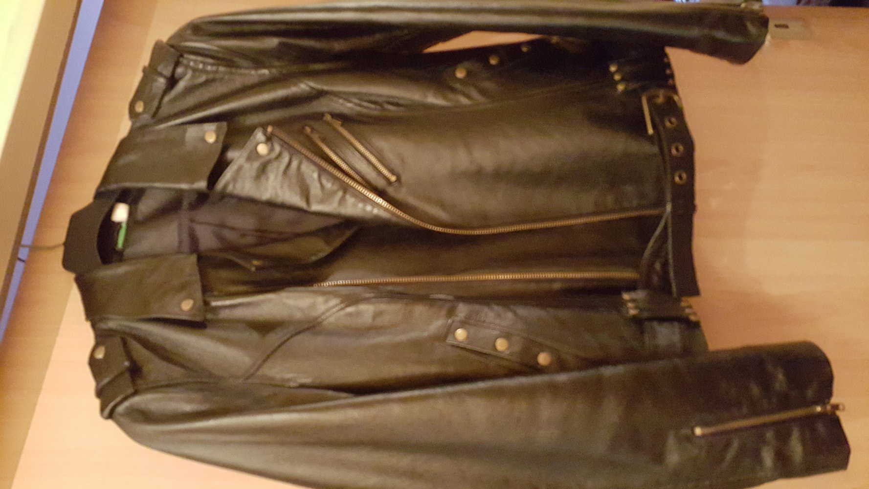 Damen Biker Lederjacke