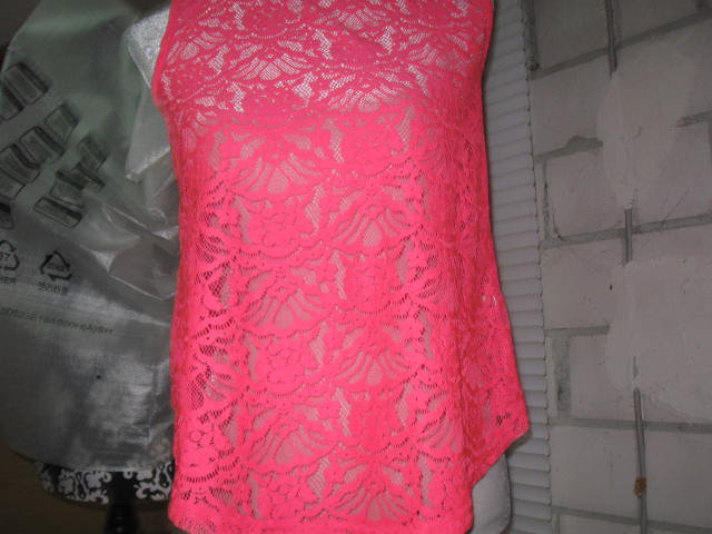 *** Neues zuckersüßes Spitzentop mit Schleifchen ***