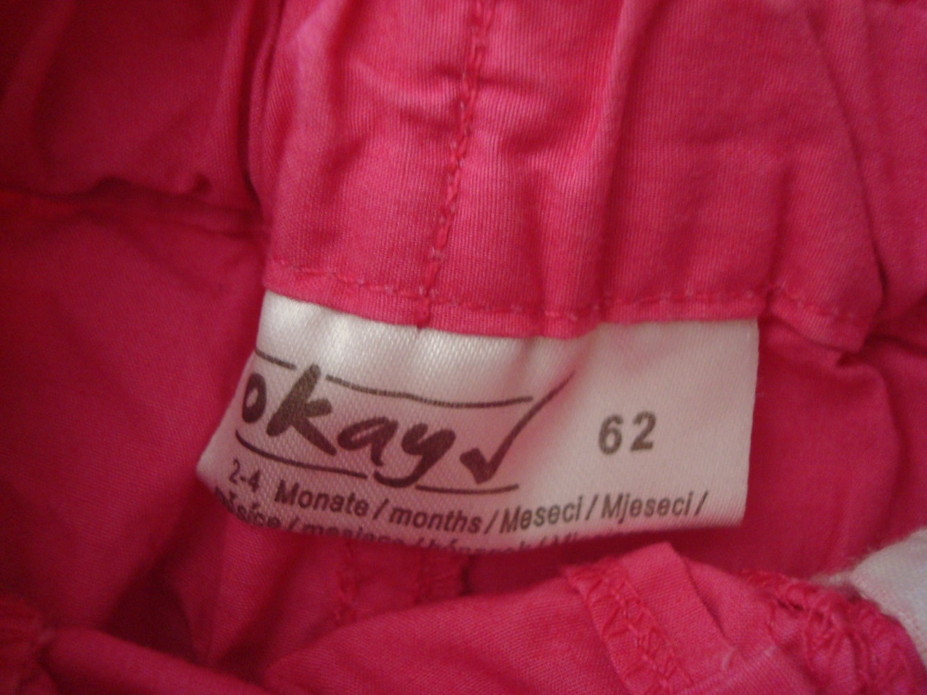 süße Sommerhose für Mädchen Gr. 62