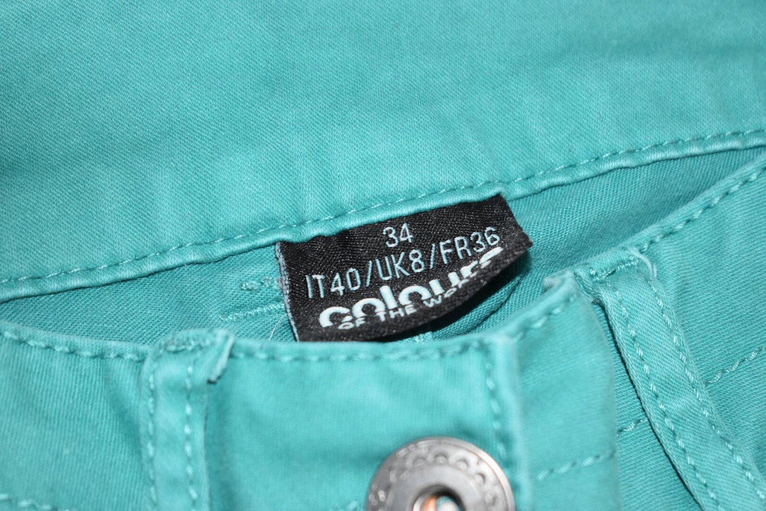 Jeans in Aquarell Farben