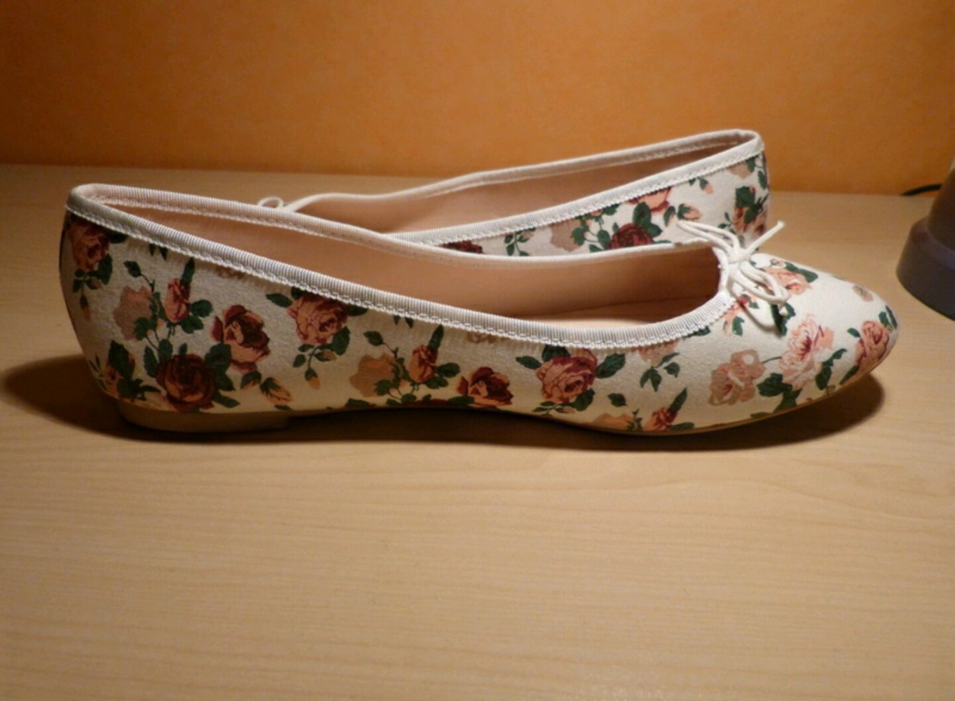 Geblümte Ballerinas 