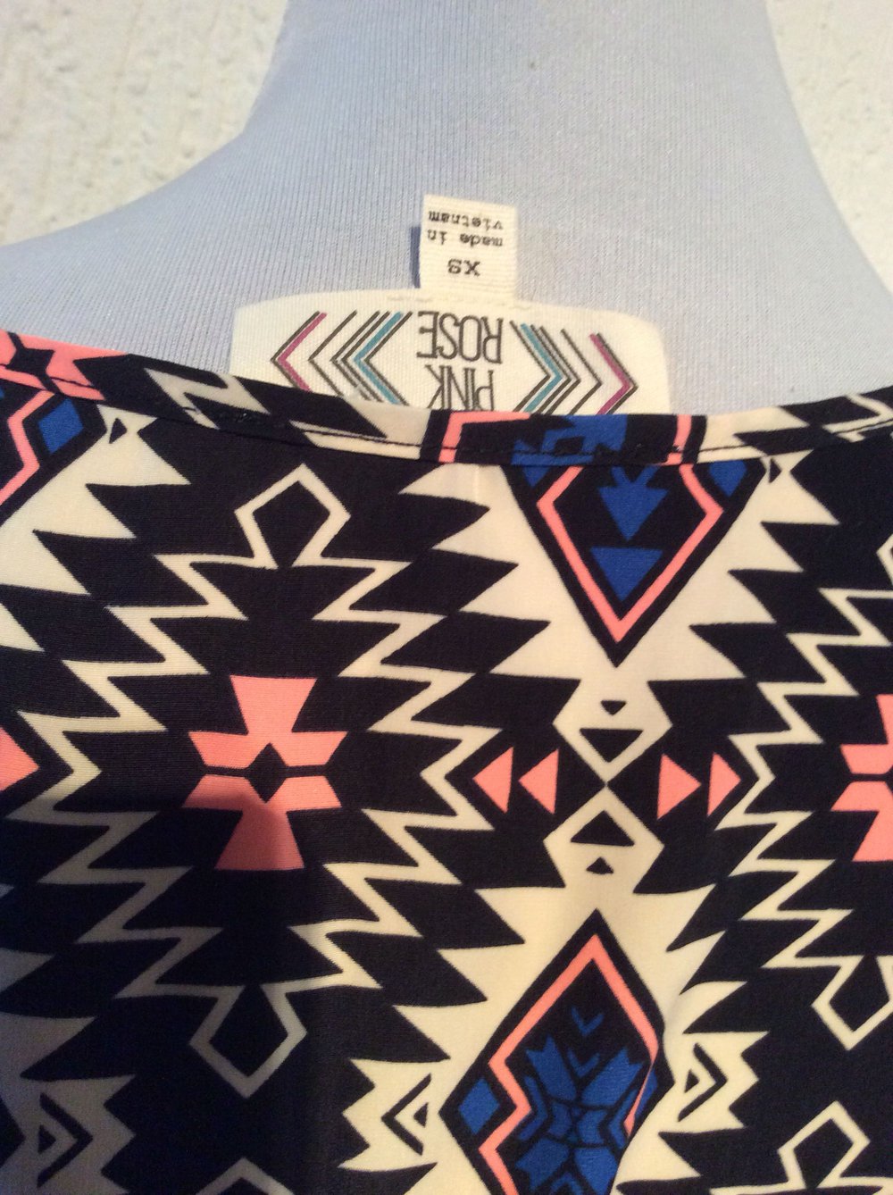 Pink Rose Kleid Sommerkleid Größe XS neu 