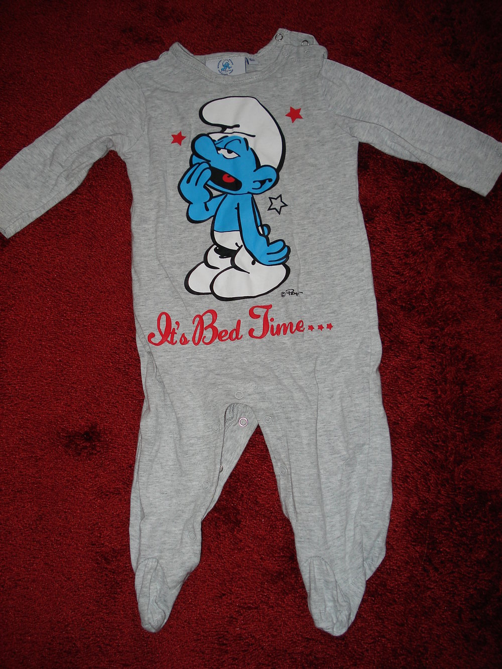 Schlafanzug Schlumpf