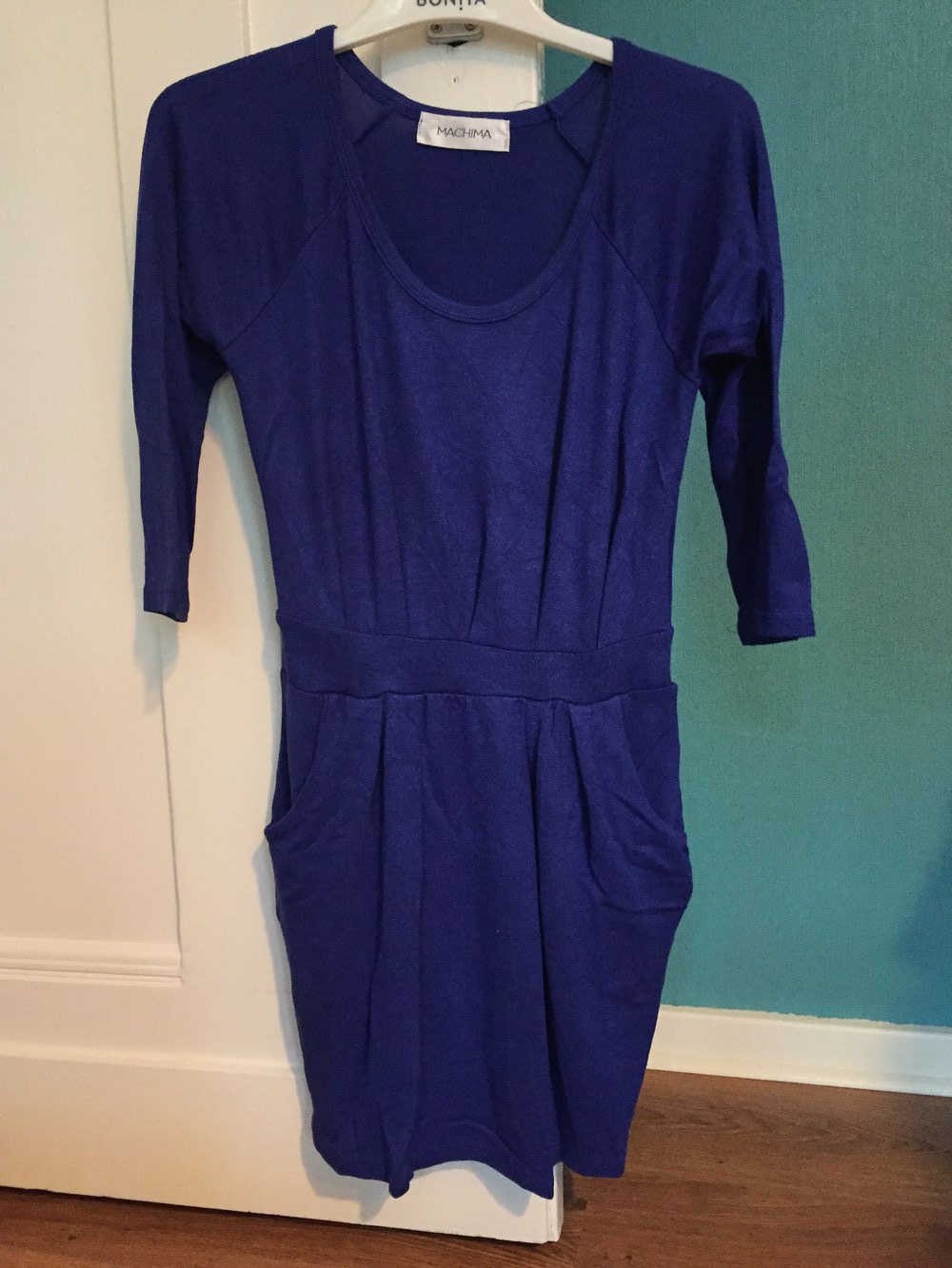 Blaues Kleid von Machima, Größe 34-36