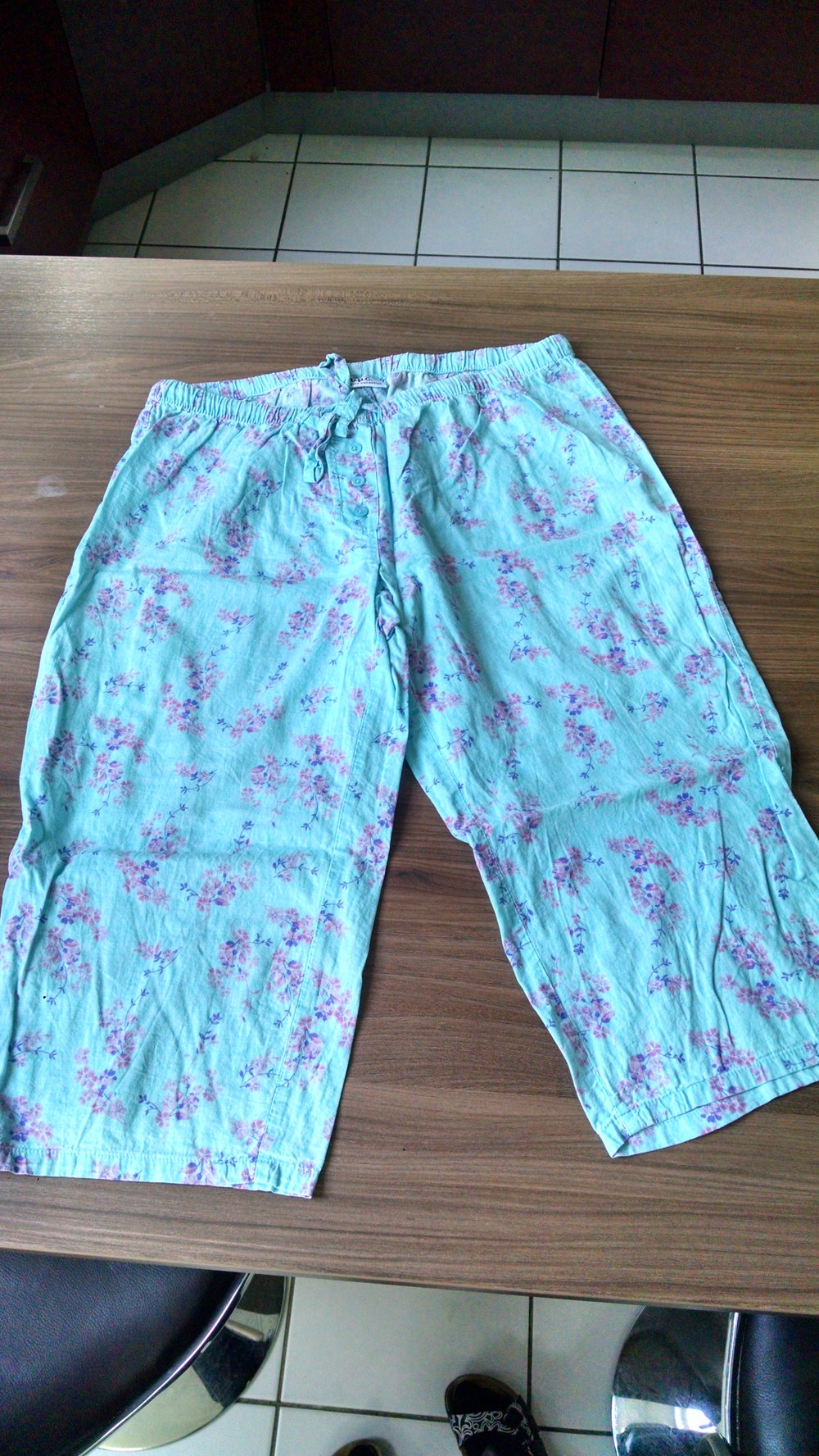 Sommerlicher Capripyjama Gr. M