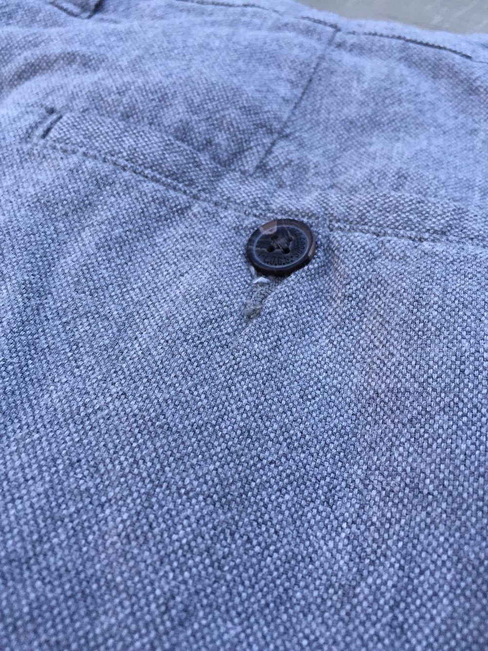 NEU: H&M kurze Anzughose SHORTS grau Gr. 32