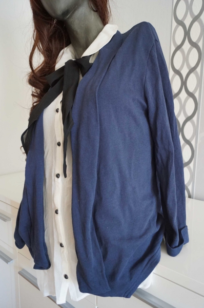 Cardigan blau Jäckchen L 40