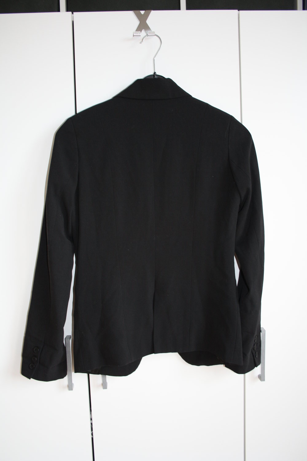 * Blazer schwarz Basic Boyfriend Blazer
