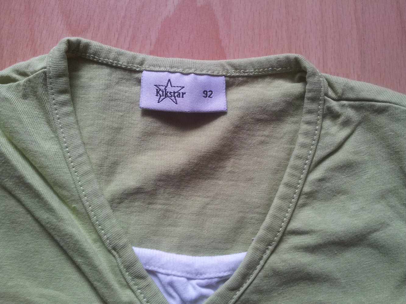 Top Schmetterling grün bunt Gr. 92 ärmellos 