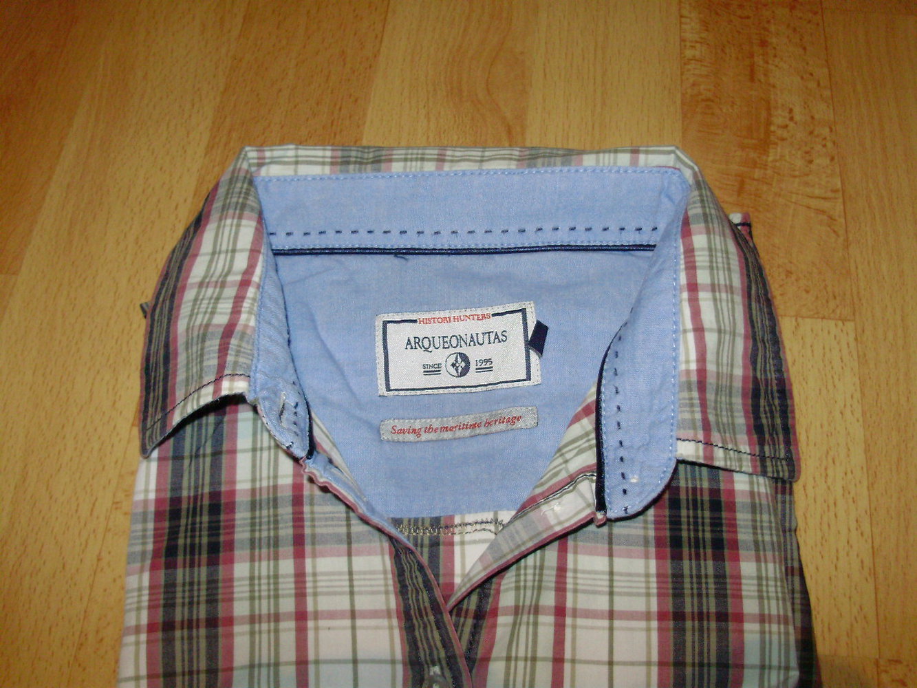 Arqueonautas Bluse Karo M wie neu