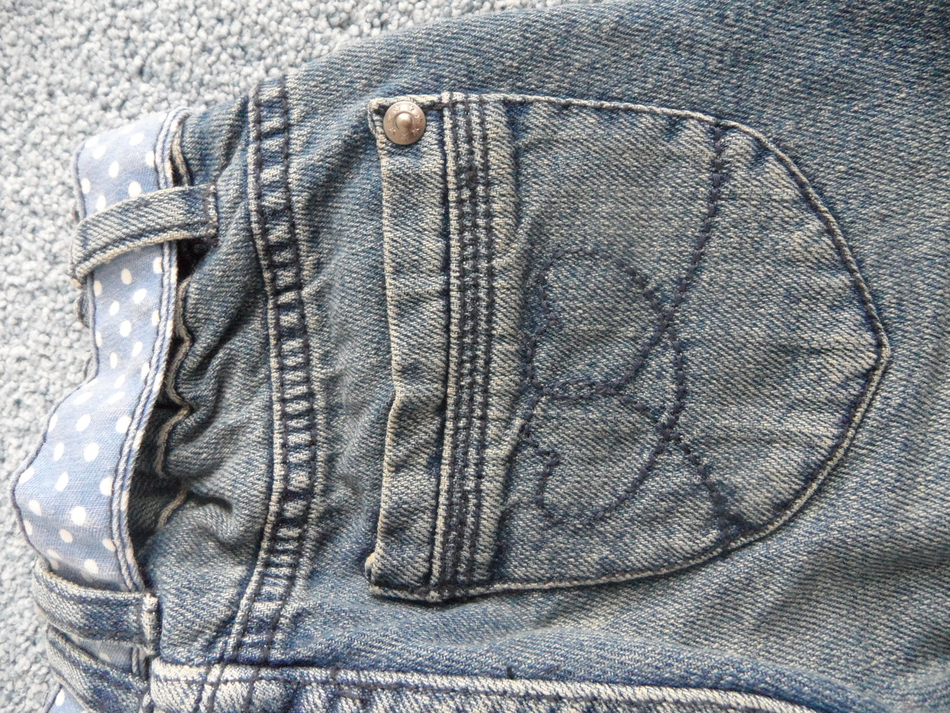 blue seven Jeans kurz