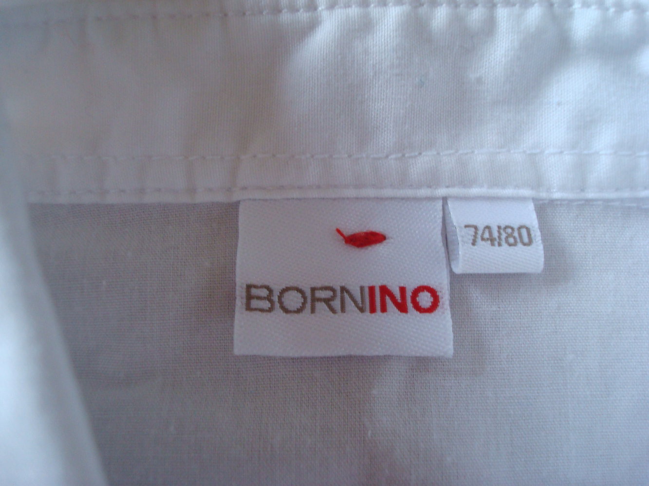 weißes Hemd Gr. 74/80