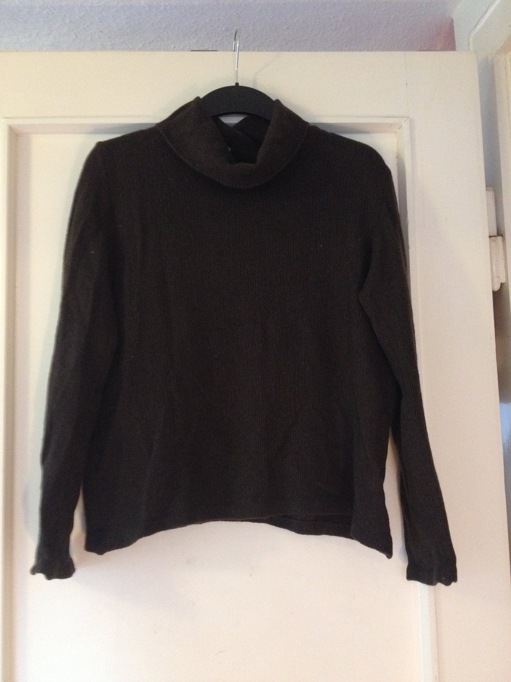 Pullover aus Cashmere/Kaschmir (Dunkelbraun)
