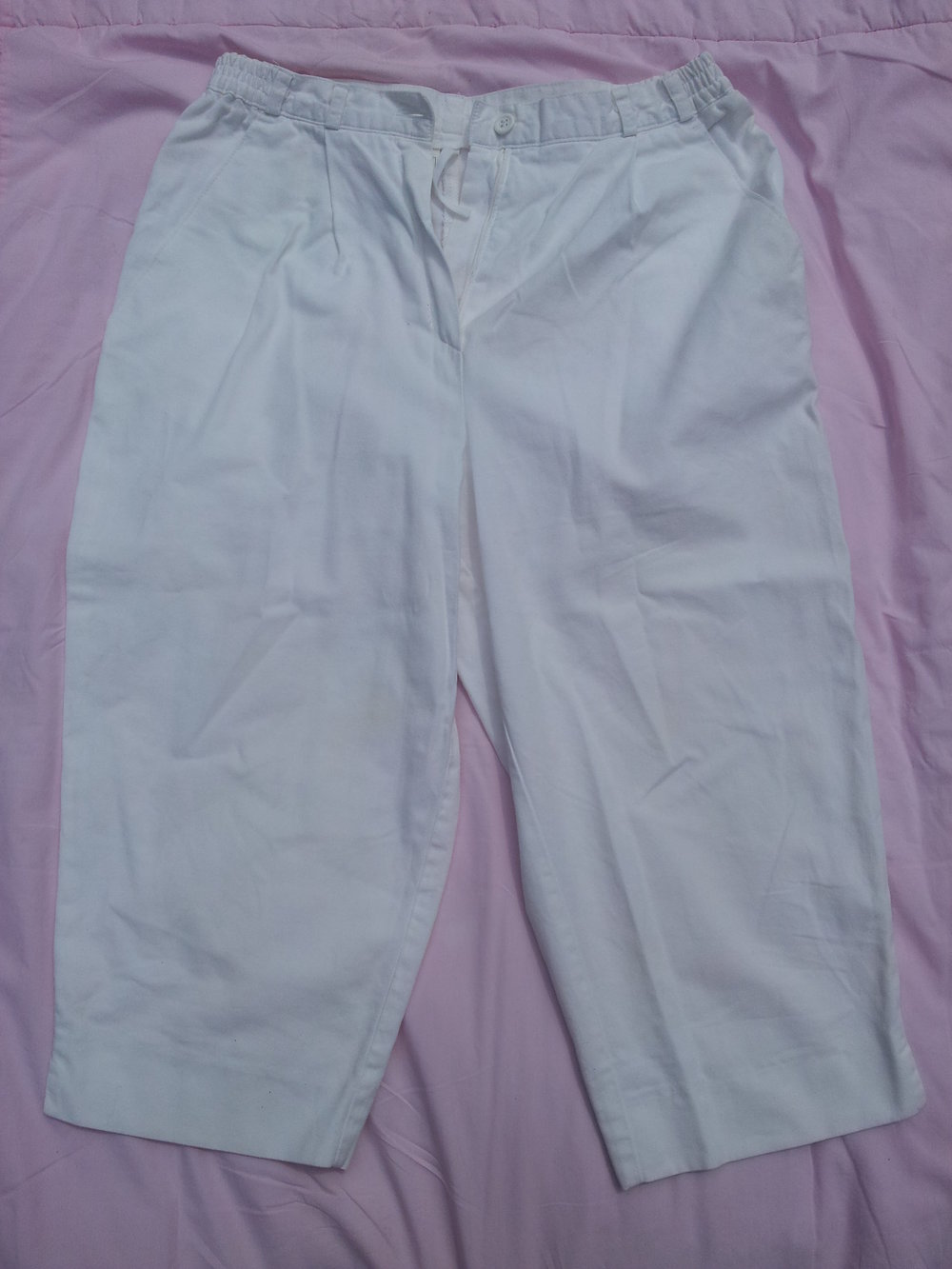kurze Hose Bermuda Shorts weiß Gr. 40
