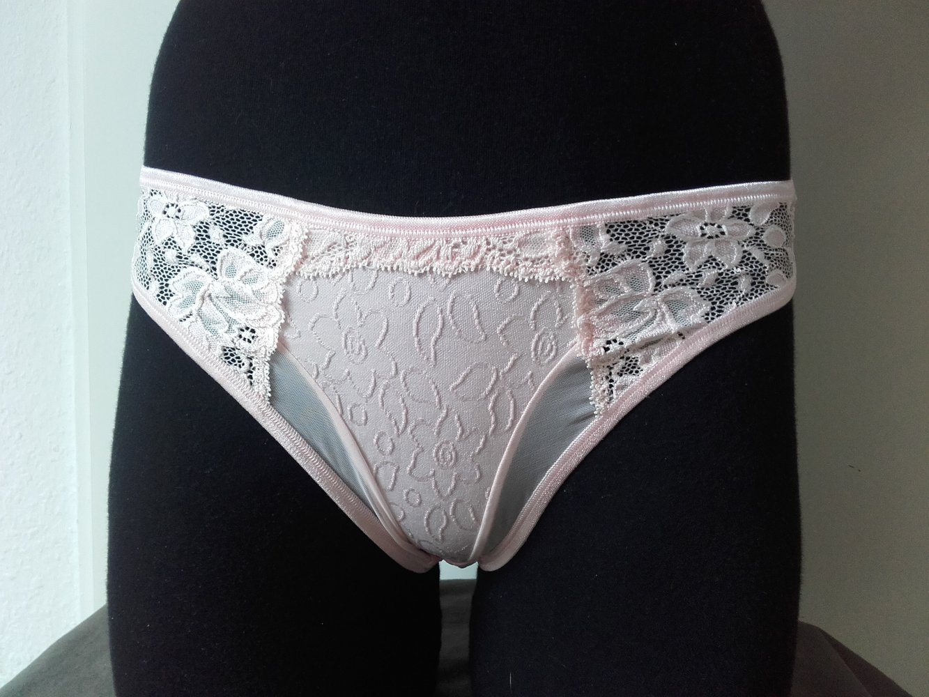 Garel Hanna, rosa Set, BH 75A/B, Tanga M