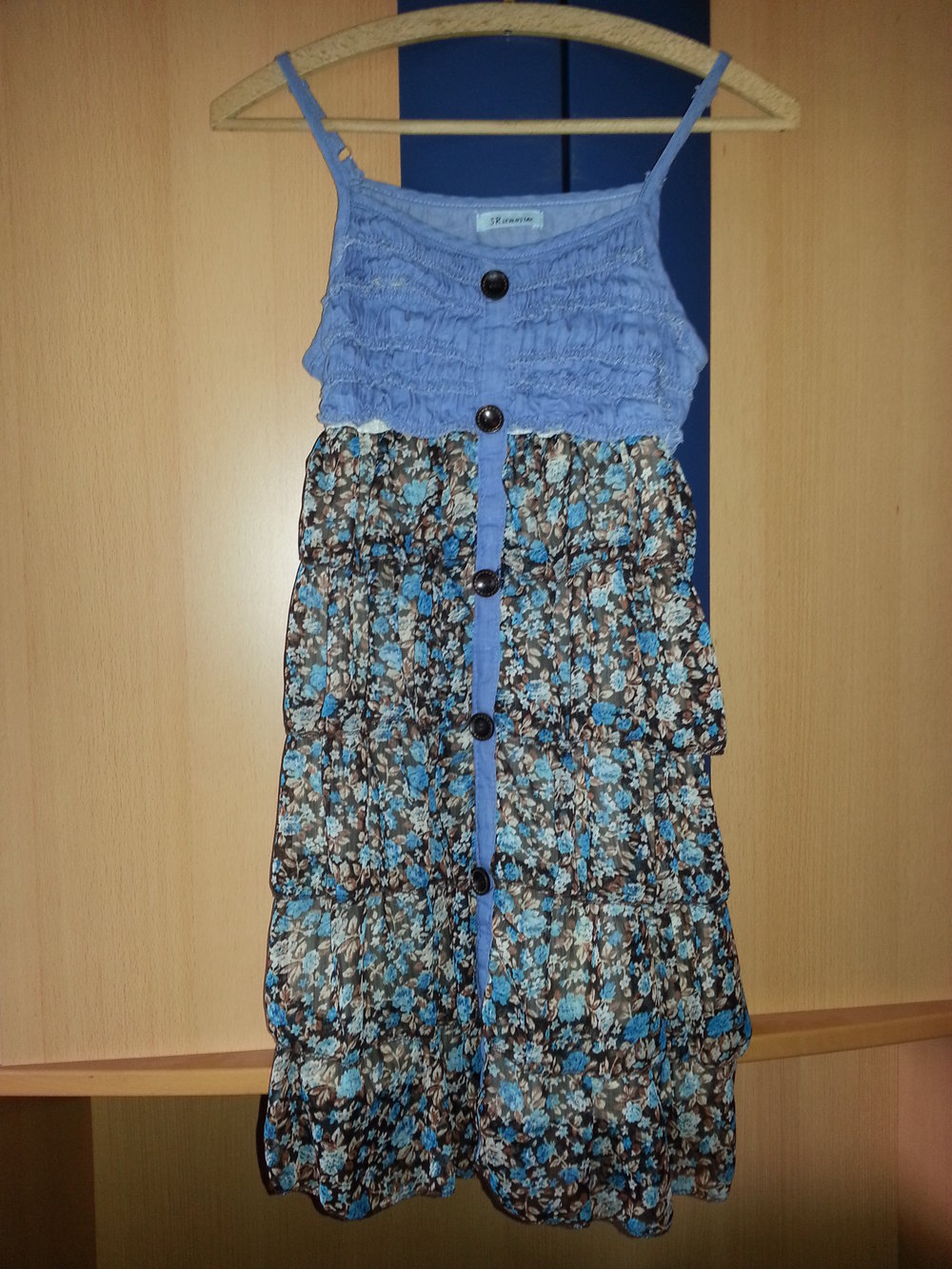 Kleid Blumen bunt Sommer