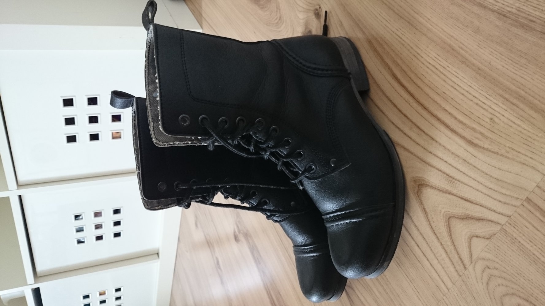 Vegetarian Shoes Boots schwarz