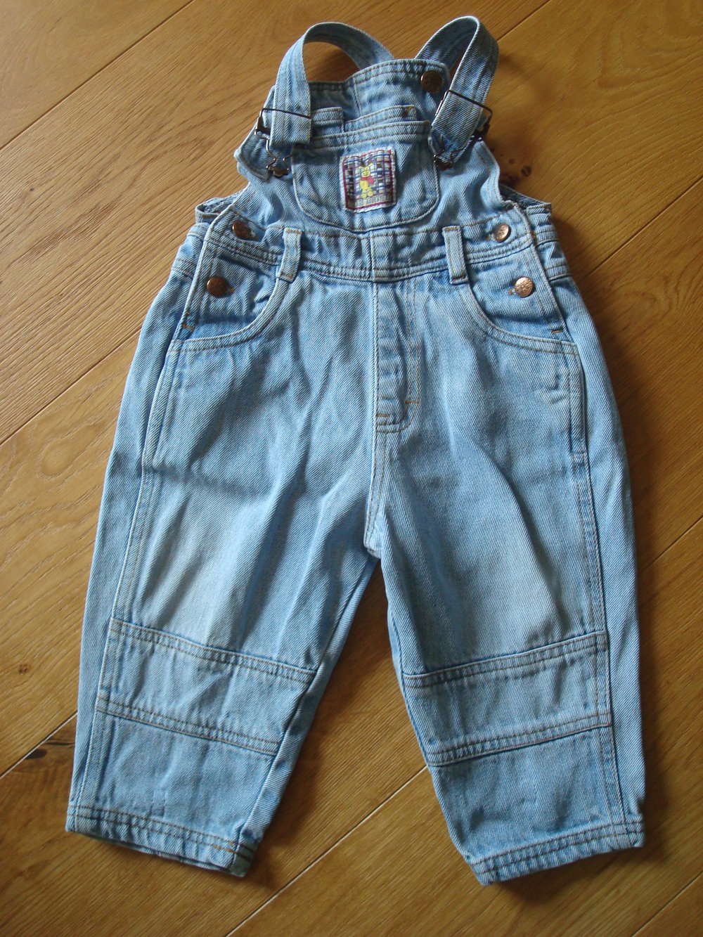 Jeanslatzhose für Jungen Gr. 80