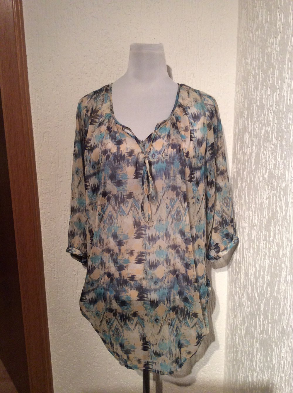 Vero Moda Tunika 3/4  Bluse Hängerchen neu 